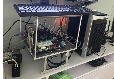 Aluminum Open Frame Test Bench Water Cooling - JXK-K2, carcasa de ordenador de aluminio