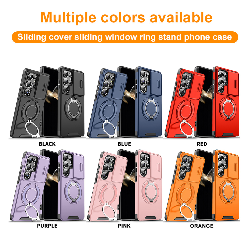 Case Fans - Funda con Anillo Magnético y Soporte