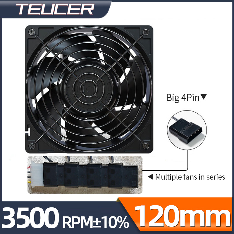 Pc Chassis - Teucer-ventilador para caja de ordenador, dispositivo