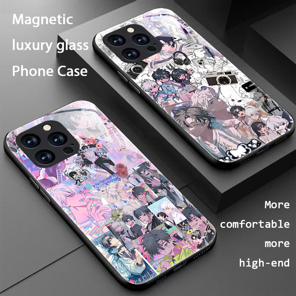 Mini Pc Case - Funda magnética de cristal HOT Anime