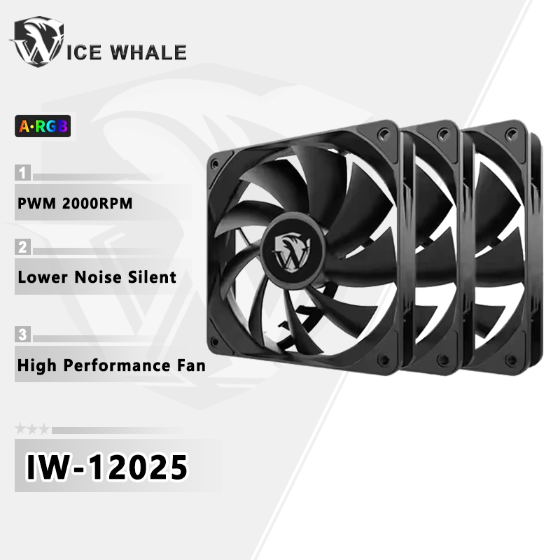 Case Fan Controller - Ventilador de Refrigeración ICE Whale IW-12025
