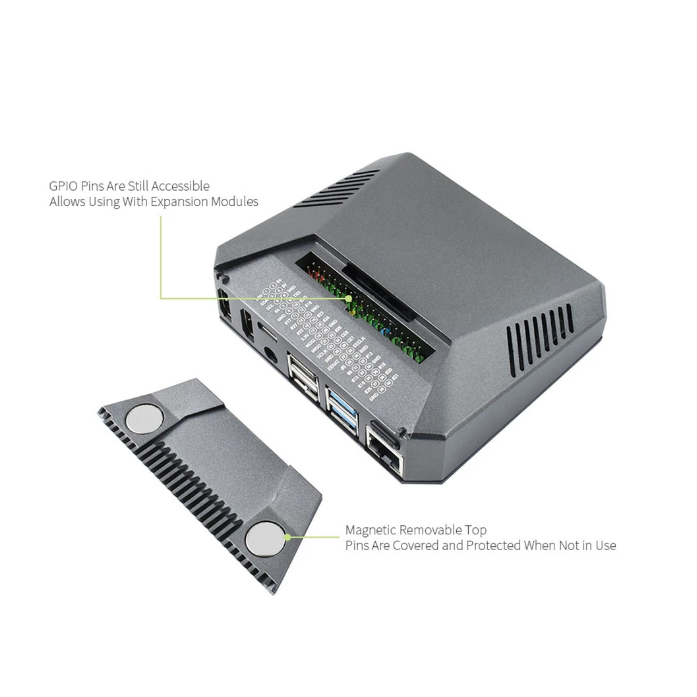 Caja Argon ONE V2 para Raspber - Case Fan Controller reseña y precio