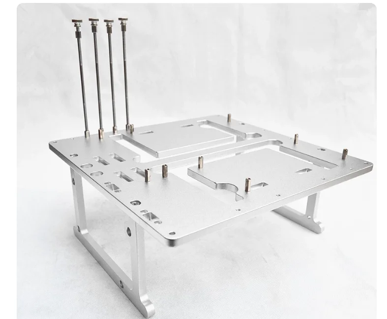 Caja de PC de marco abierto Mi - Aluminum Open Frame Test Bench Water Cooling reseña y precio