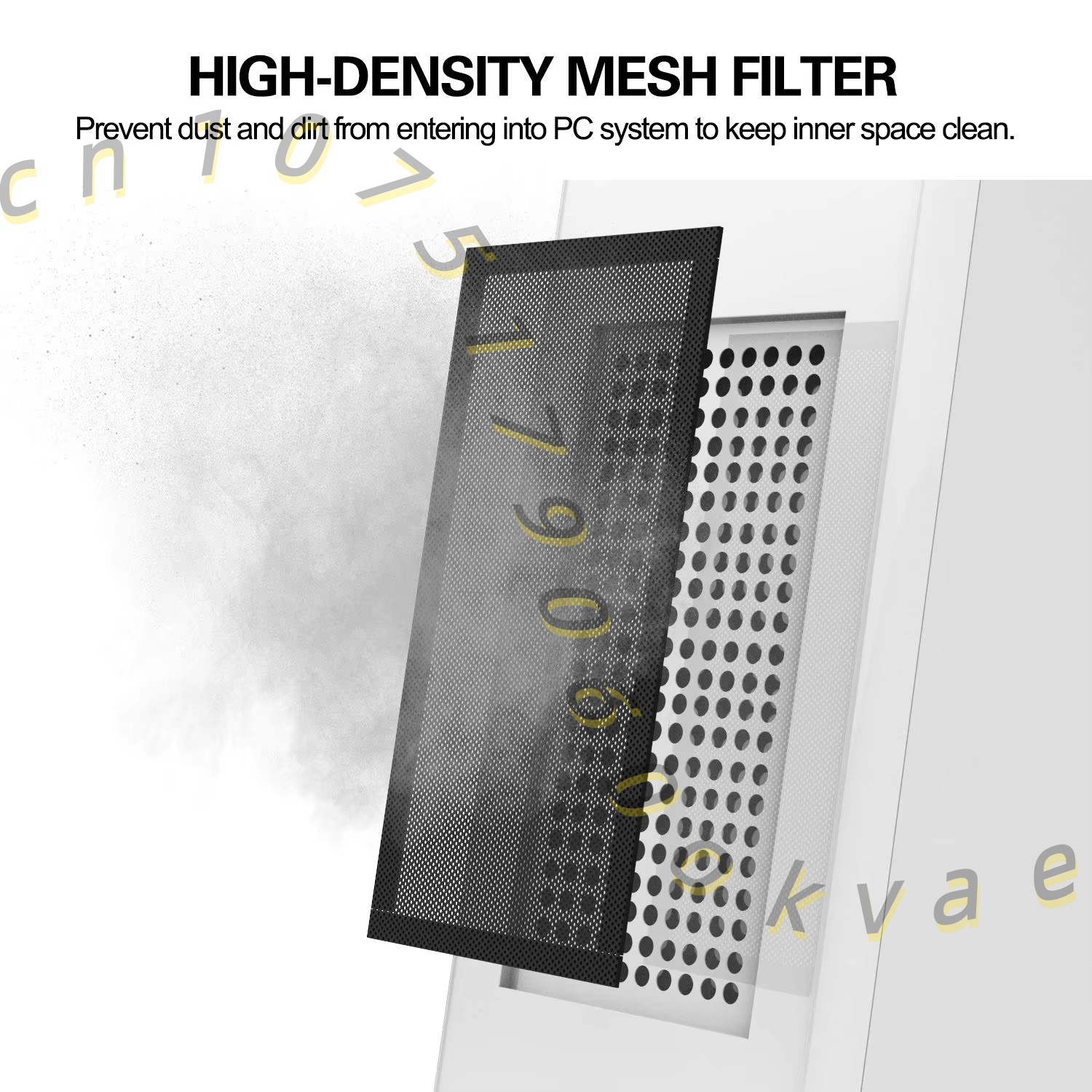 Malla de filtro magnético para - Dust Filter Pc reseña y precio